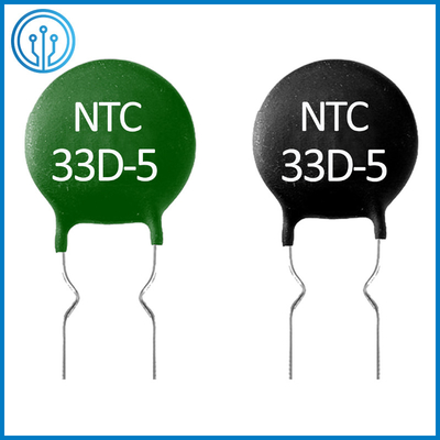 Résistances 33D-5 0.5A de thermistance de NTC capteurs de température de limiteur de courant d'irruption de 33 ohms 50D-5