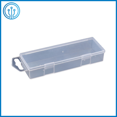 Caisse d'emballage en plastique de polypropylène transparent de l'UL 94V-2 pour des kits de composants électroniques